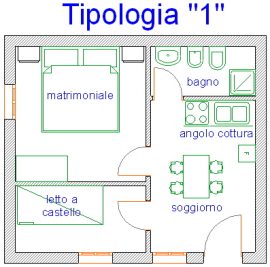 miniappartamenti tipo 1