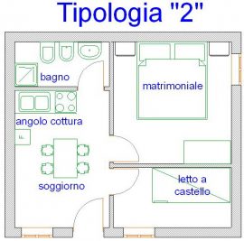 miniappartamenti tipo 2