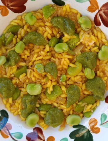 risotto-fave-e-zafferano-ricetta